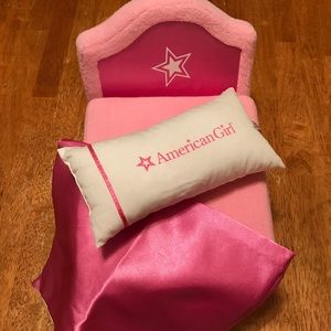 American Girl foldable chair/bed set